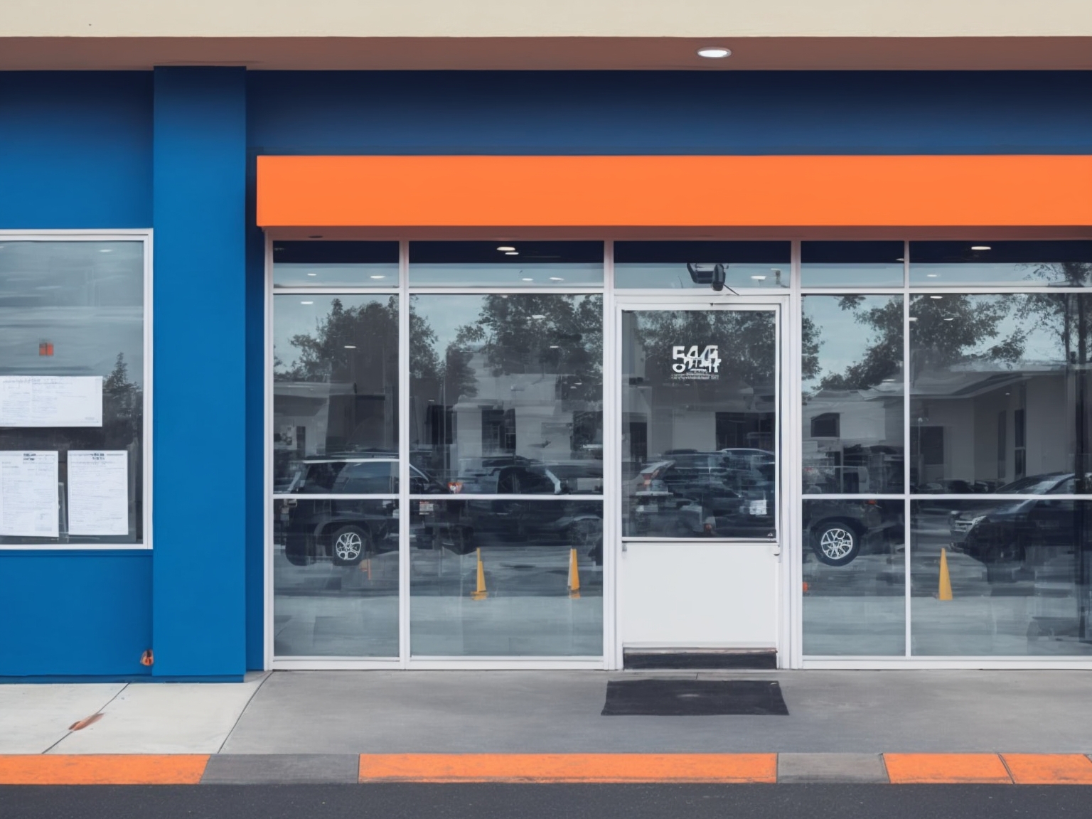 HVAC service team at professional location with welcoming customer-facing environment